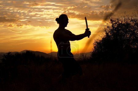 Homme avec épée 