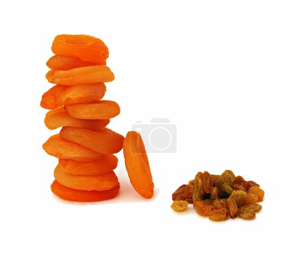 Rasins et abricots secs 