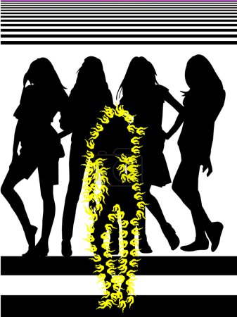 Silhouettes mode femme 