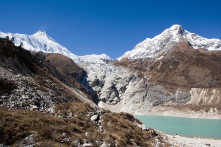 Népal. Lac glaciaire 