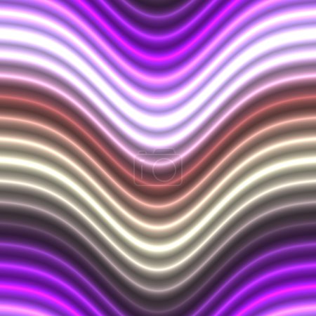 Lignes lumineuses au néon 