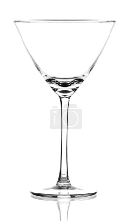 Verre à cocktail vide 