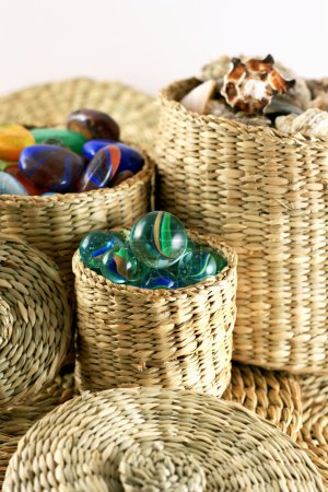 Ornements en osier 
