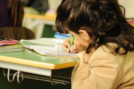 main d'écriture 