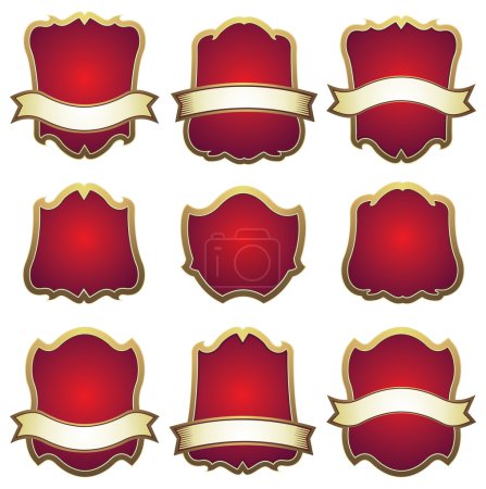 ensemble d'éléments vectoriels de conception