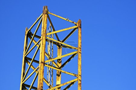 Partie d'une grue 