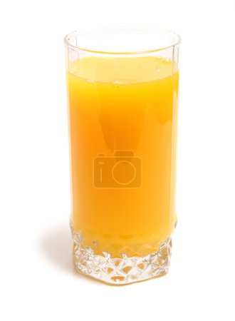 jus d'orange en verre