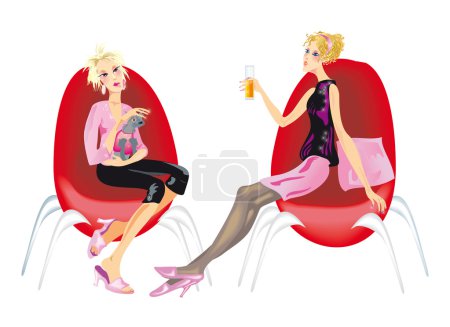Parler de deux filles 