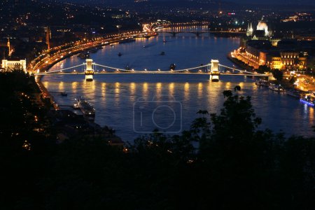 Budapest city panorama