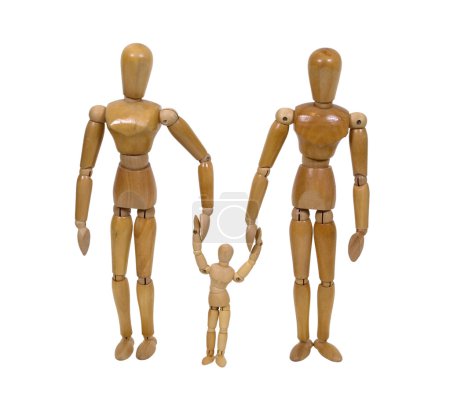 Promenade en famille avec petit enfant 