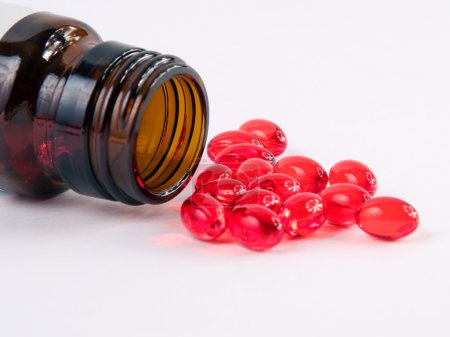 Pilules d'une bouteille 3 