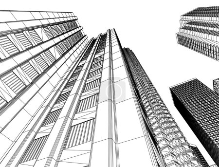 Architecture en deux couleurs 