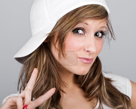 Belle adolescente fille 