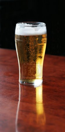 bière en verre