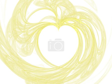 Coeur complet vert brillant 
