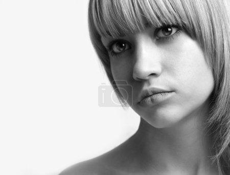 portrait de belle fille.