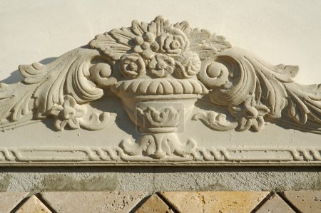 Élément de design décoré 