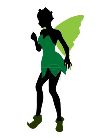 Clochette Silhouette Illustration 