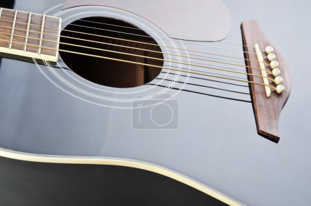 Guitare noire 